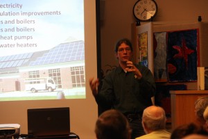 John Luft of Revision Energy explains solar system options.